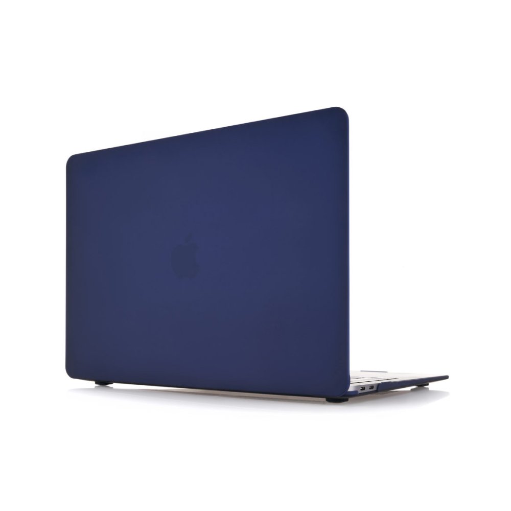 Чехол защитный vlp Plastic case для MacBook Air 13" 2018-2020. Цвет: тёмно-синий