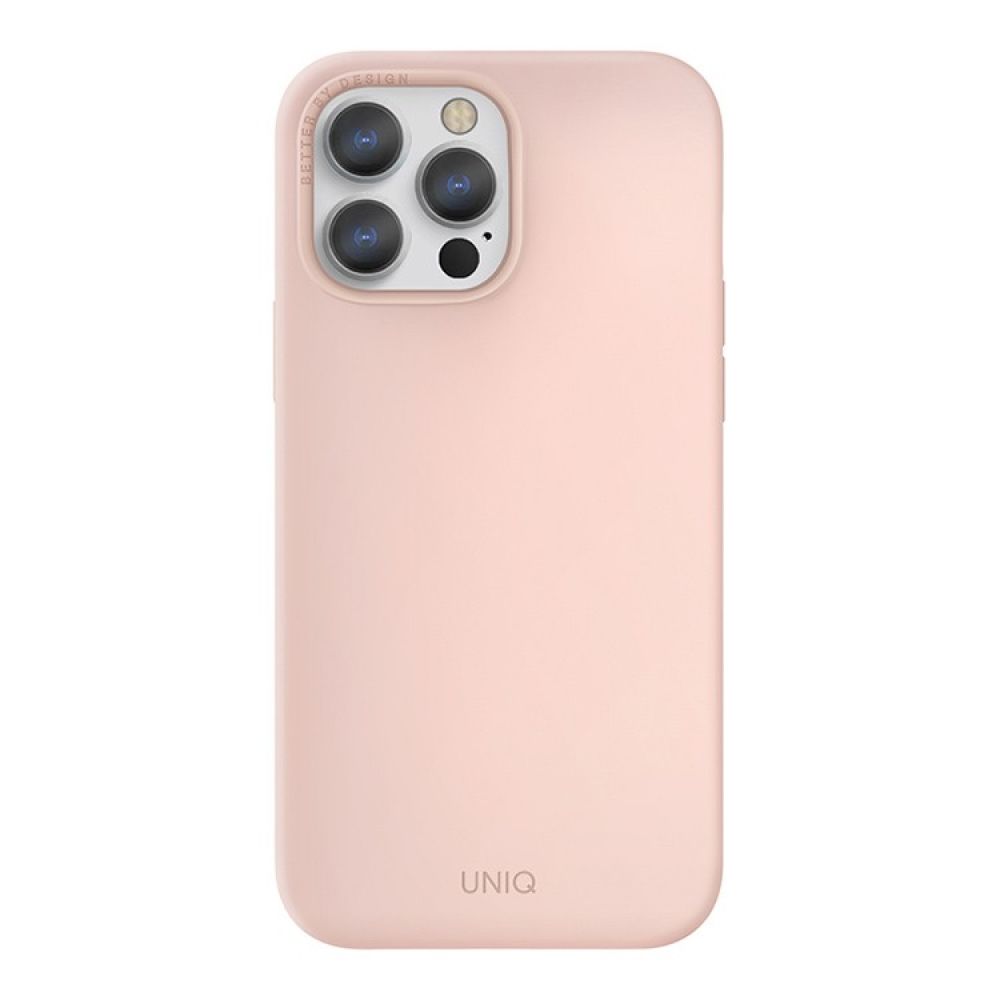 Чехол Uniq для iPhone 13 Pro LINO. Цвет: розовый