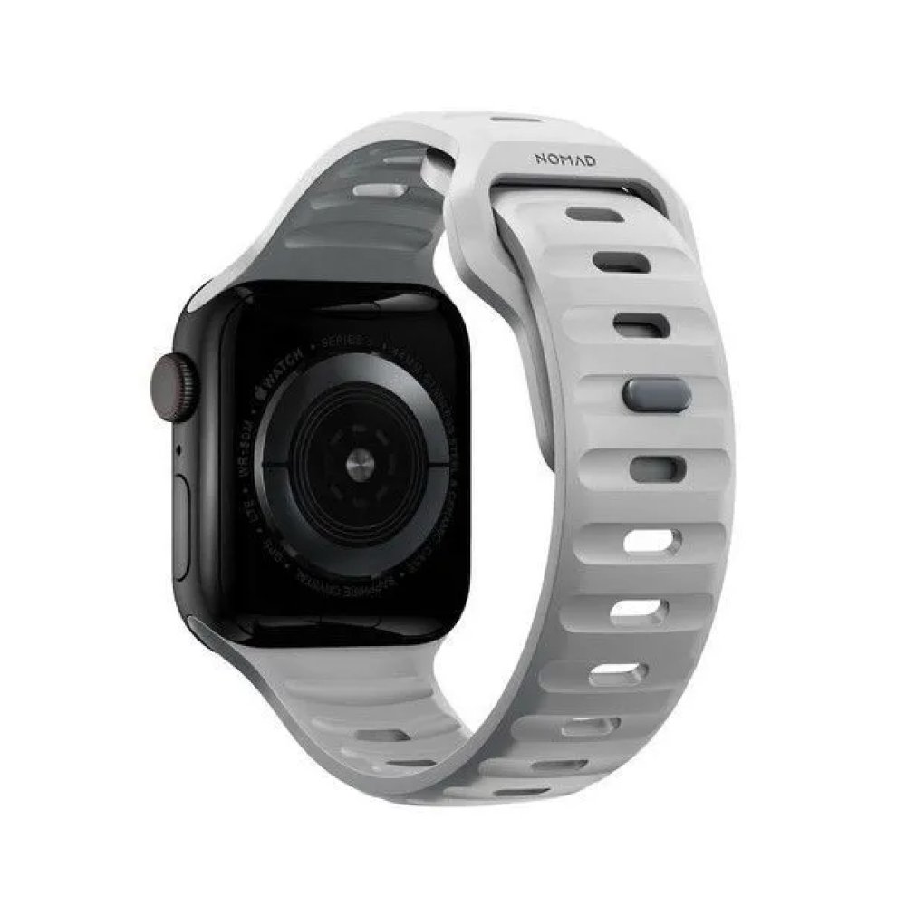 Ремешок Nomad Sport Strap M/L для Apple Watch 42/44/45/49мм. Цвет: серый