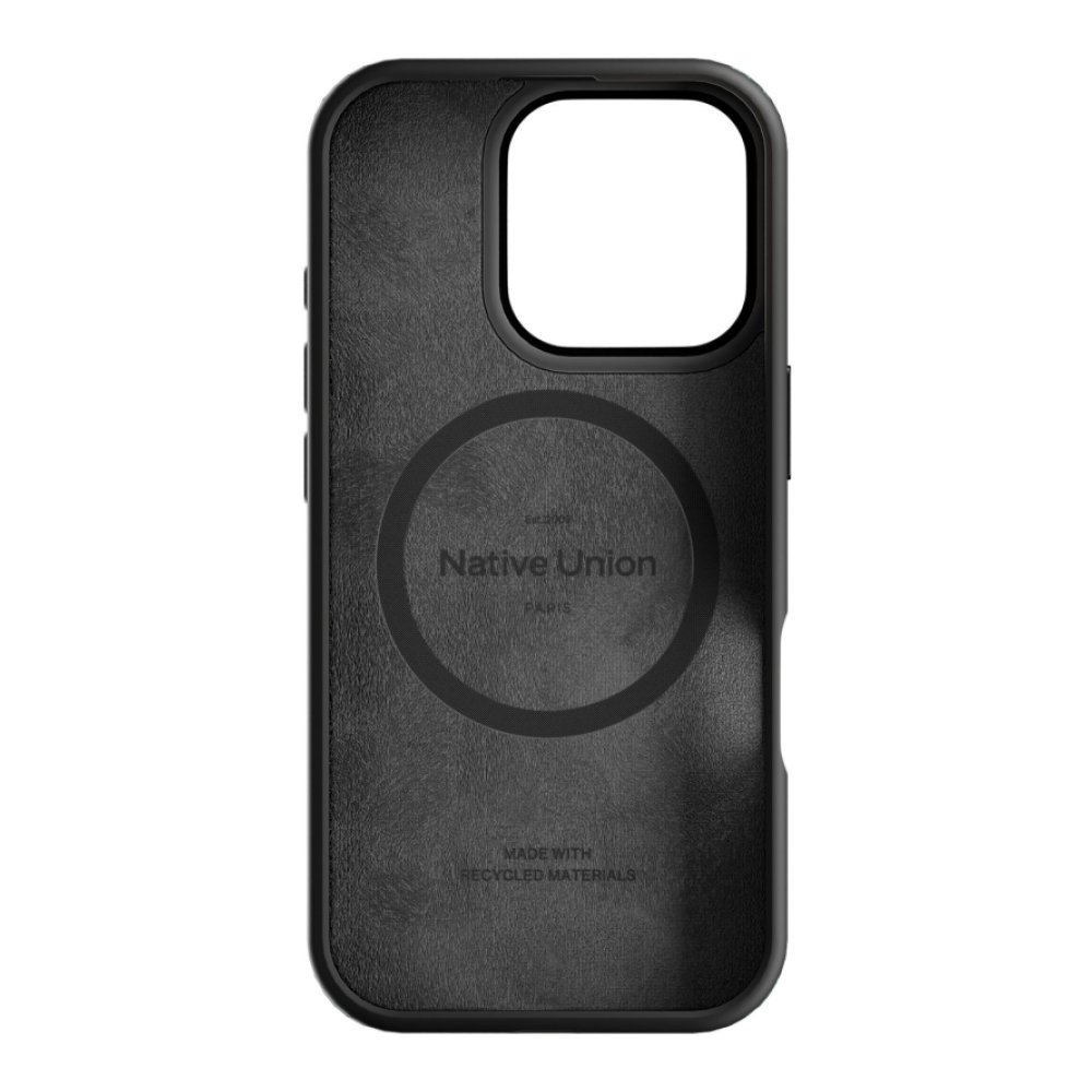 Чехол защитный Native Union Active Case с MagSafe для iPhone 16 Pro. Цвет: черный