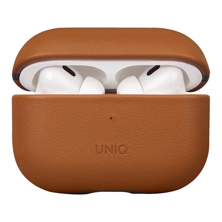 Чехол Uniq Terra для AirPods Pro 2 с ремешком. Цвет: коричневый