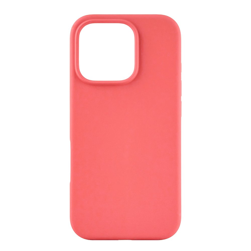 Чехол защитный uBear Touch Mag Case для iPhone 16 Pro. Цвет: коралловый