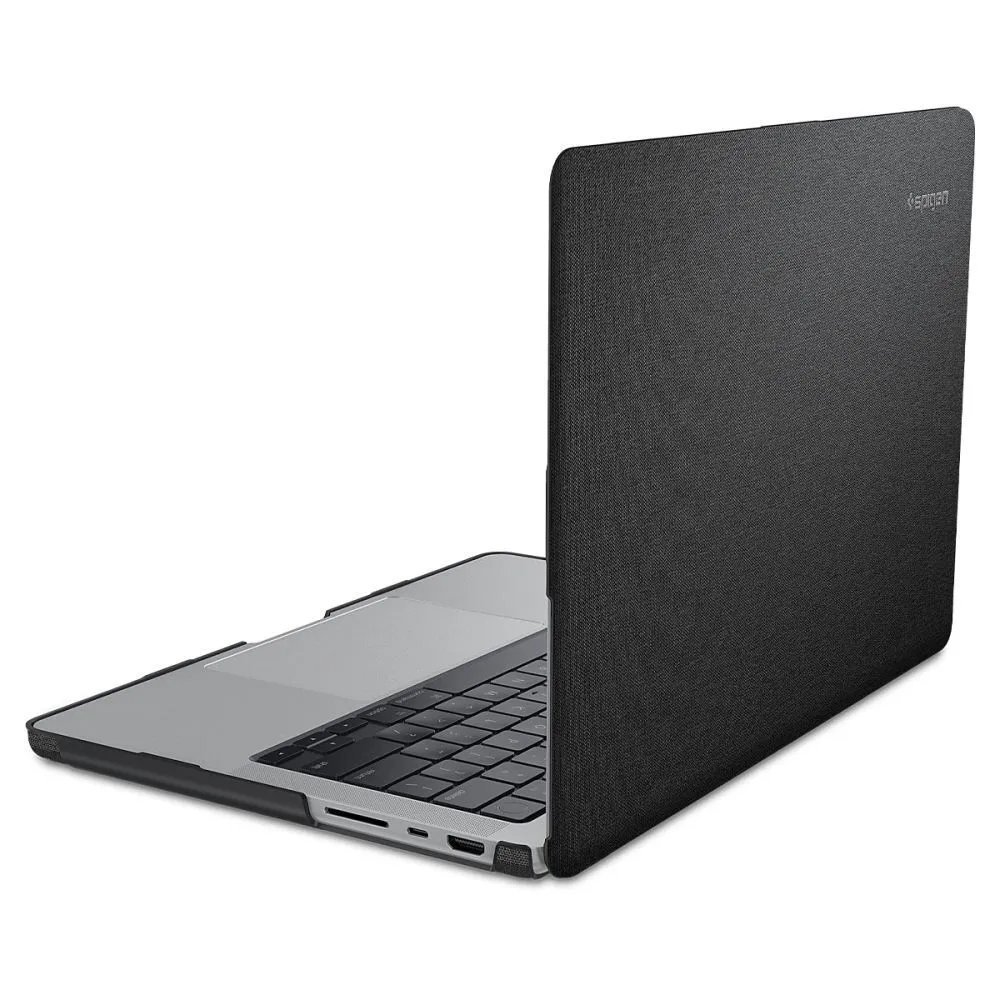 Чехол-накладка SPIGEN URBAN FIT для MacBook Pro 16". Цвет: черный