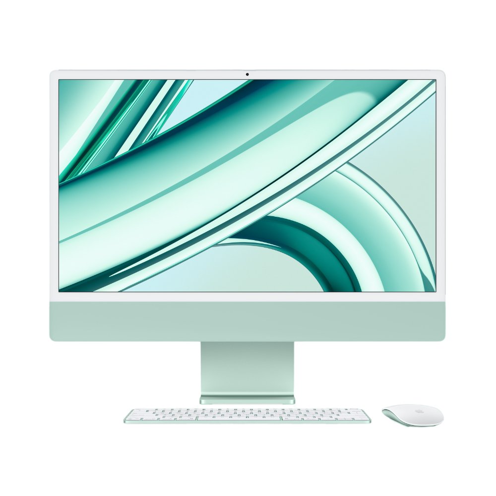 Apple iMac 24" (M3, 2023) 8/8 8 ГБ / 256 ГБ SSD Цвет: Зеленый