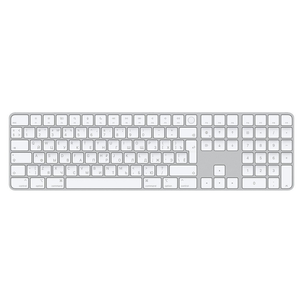 Клавиатура Apple Magic Keyboard with Touch ID and Numeric Keypad INT