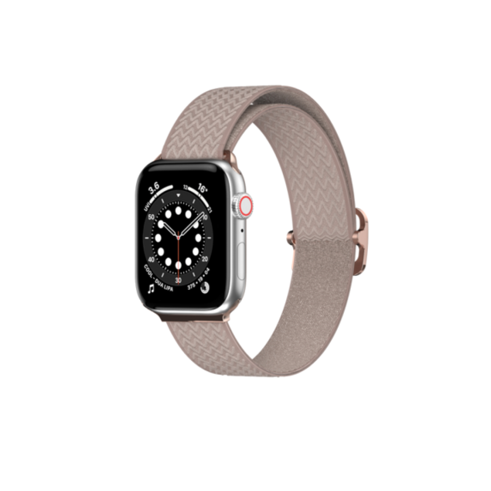 Ремешок нейлоновый SwitchEasy Wave для Apple Watch 7 45mm, 1-6, SE 42/44mm. Цвет: розовый