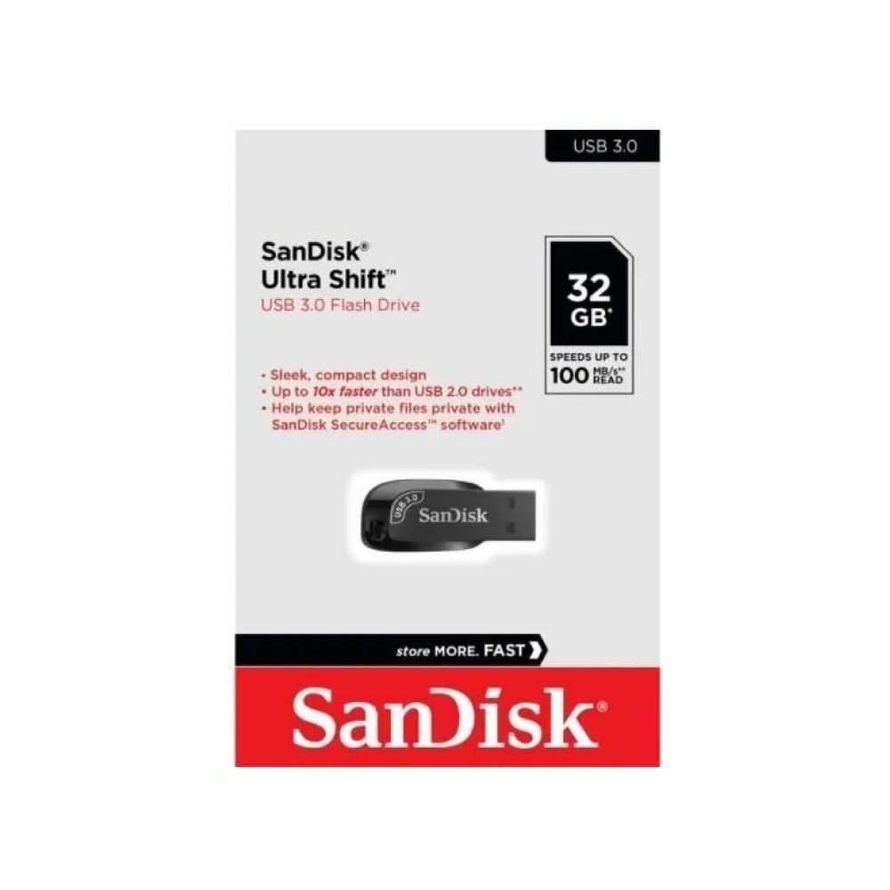 Флеш-накопитель SanDisk Ultra Shift USB 3.0 32GB