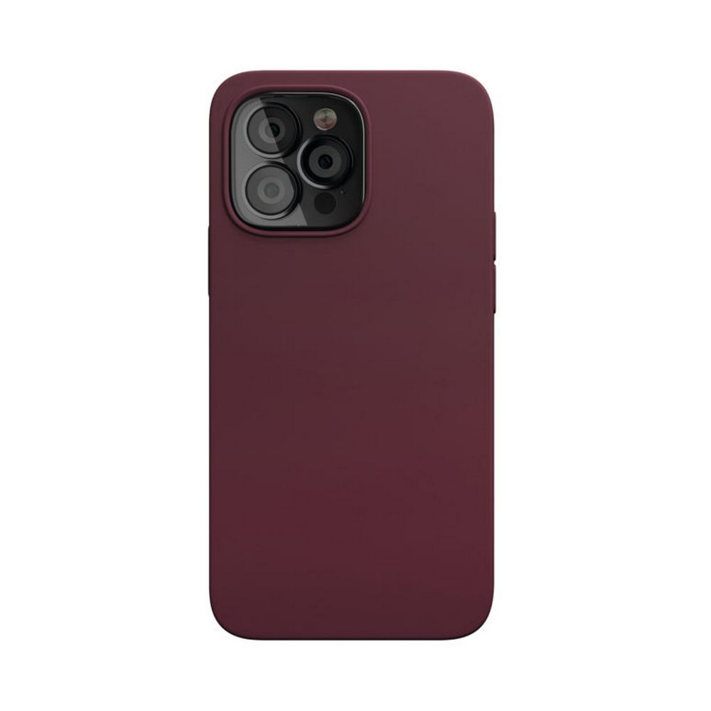 Чехол защитный vlp silicone case для iPhone 13 Pro Max. Цвет: марсала