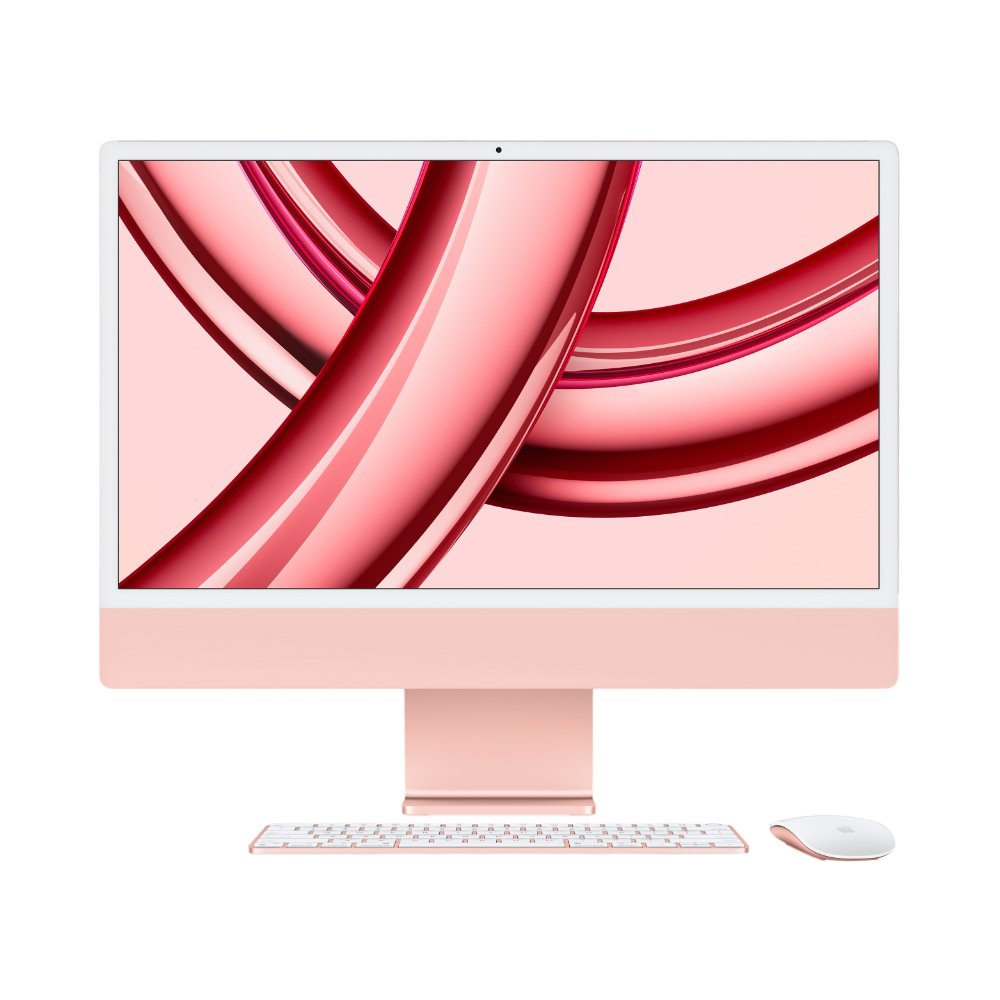 Apple iMac 24" (M3, 2023) 8/8 8 ГБ / 256 ГБ SSD Цвет: Розовый