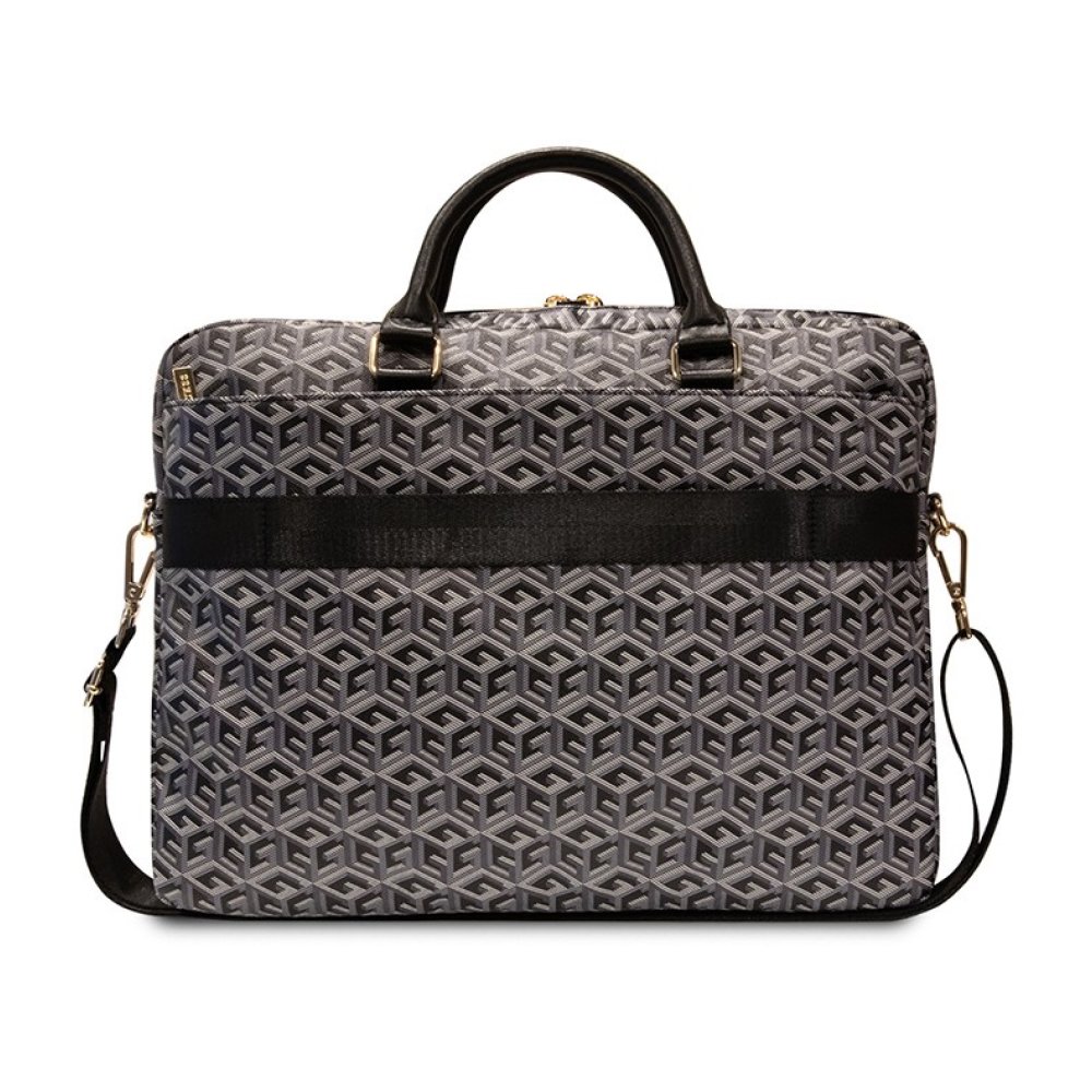 Сумка Guess для ноутбуков 15-16" G CUBE Bag. Цвет: черный