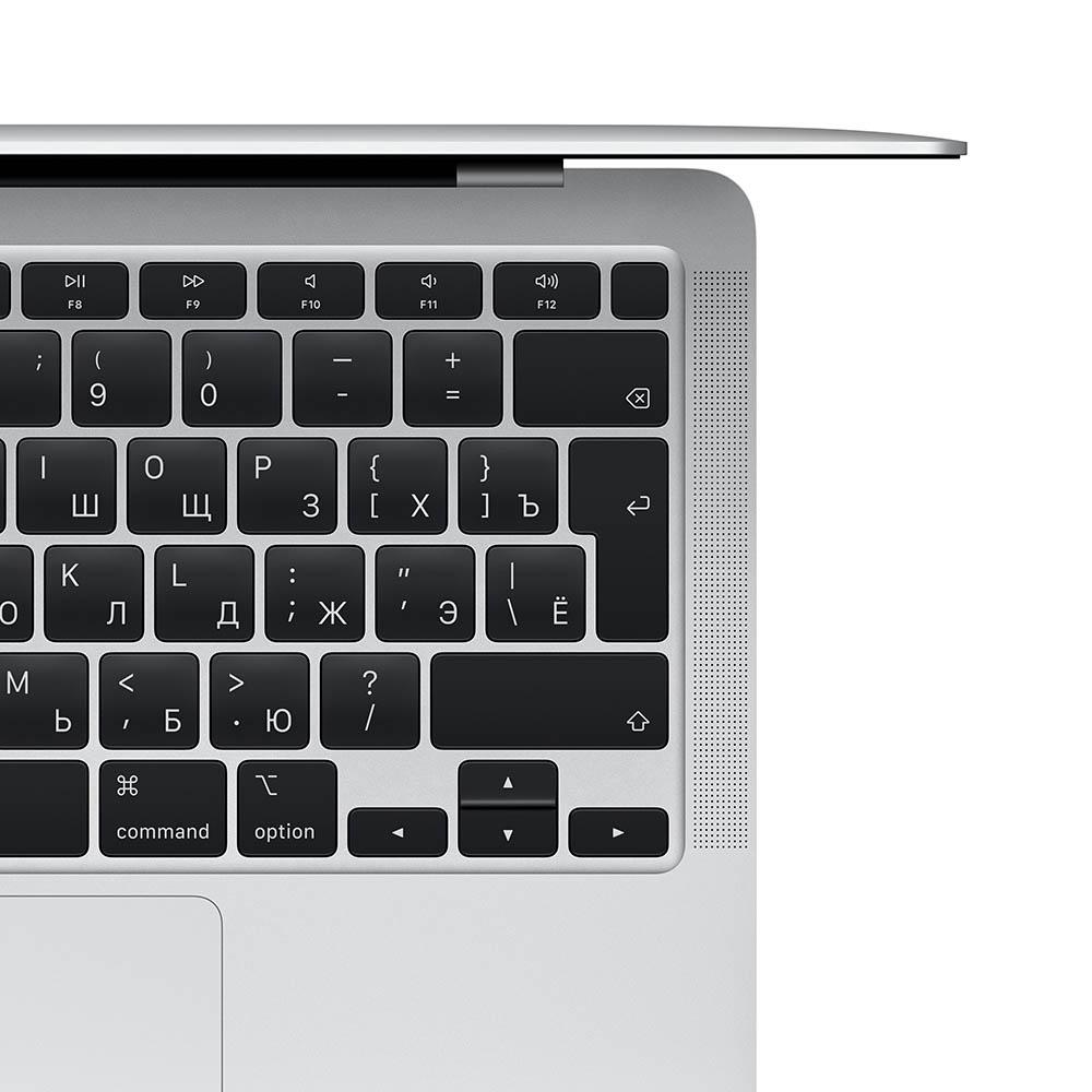 Ноутбук Apple MacBook Air 13" (M1, 2020), 8 ГБ / 256 ГБ SSD, Серебристый