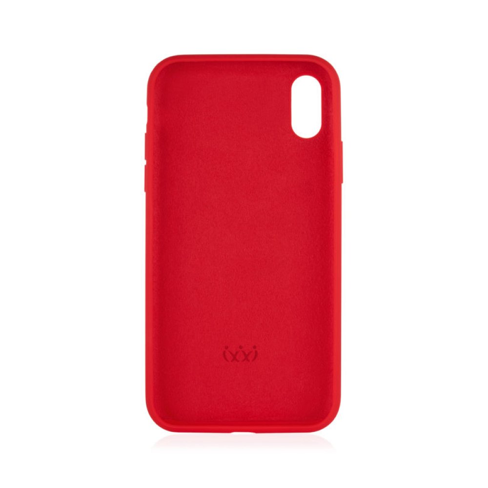 Чехол защитный vlp silicone case для iPhone XR. Цвет: красный