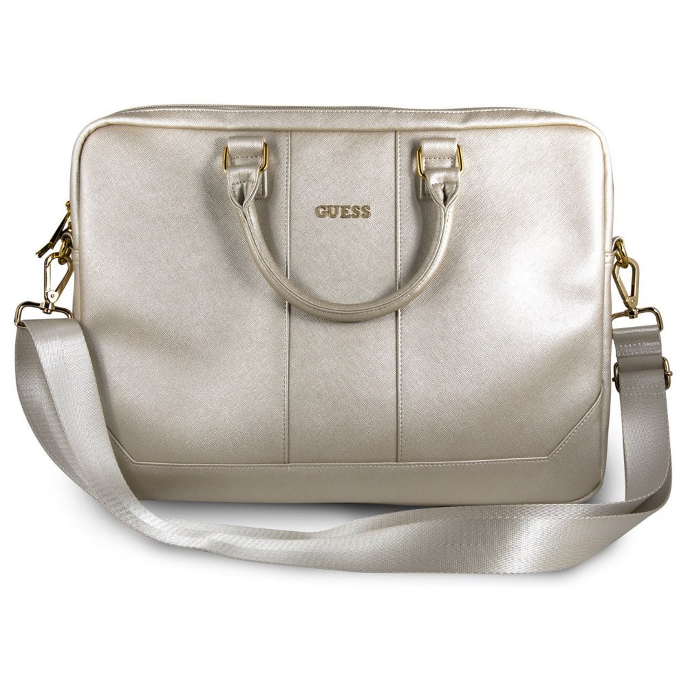 Сумка Guess для ноутбуков 15" Saffiano Bag Цвет: бежевый