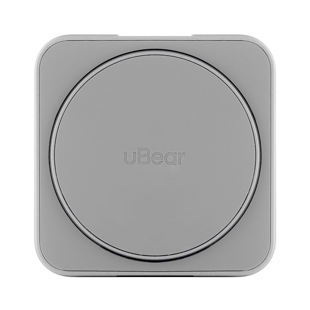 Беспроводное зарядное устройство uBear Balance 3 в 1, MagSafe, 15W. Цвет: серебро