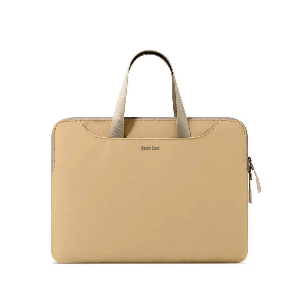 Сумка Tomtoc TheHer Dual-color Slim Laptop Handbag A21 для ноутбуков 13.5".Цвет: песочно-серый