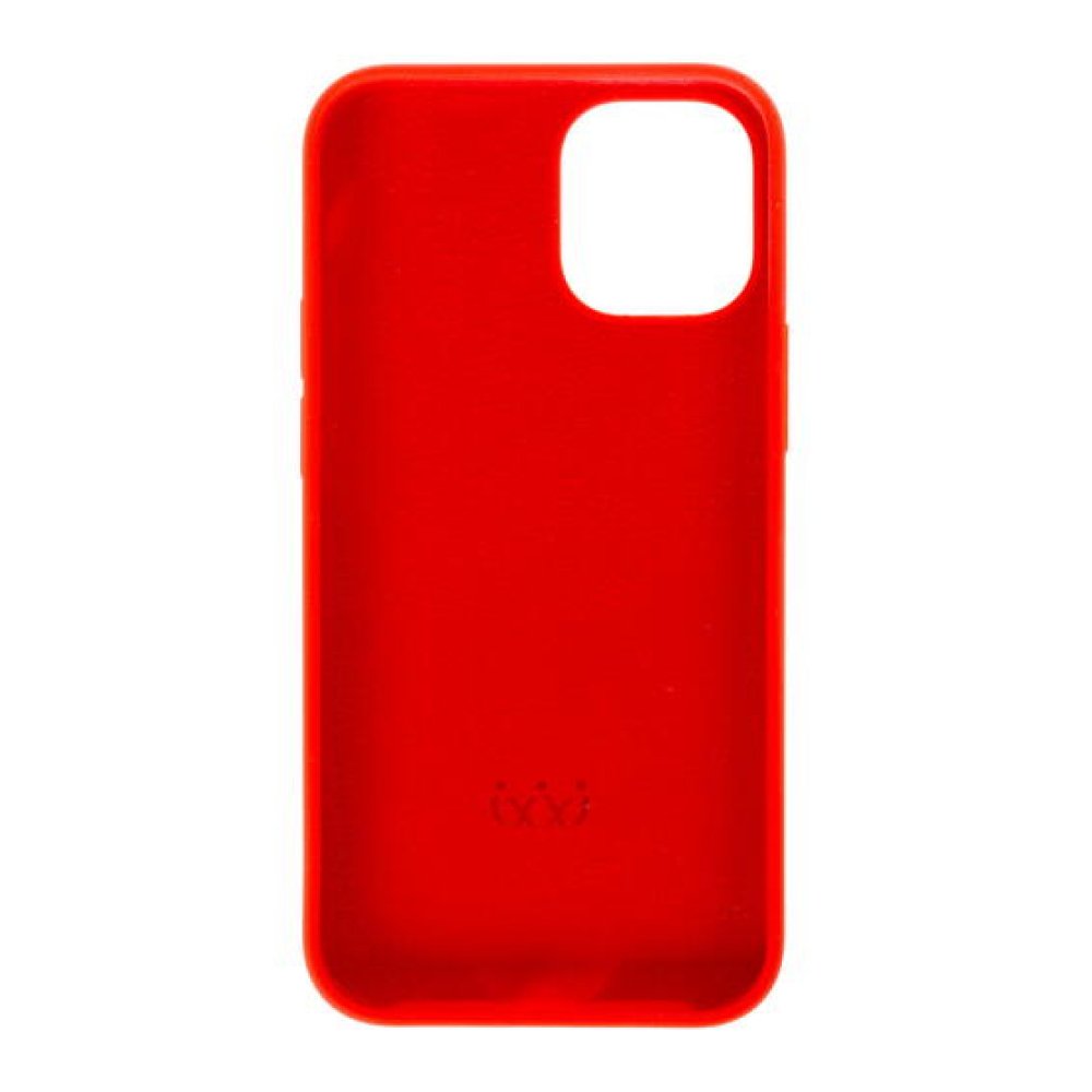 Чехол защитный vlp silicone case для iPhone 12 mini. Цвет: красный