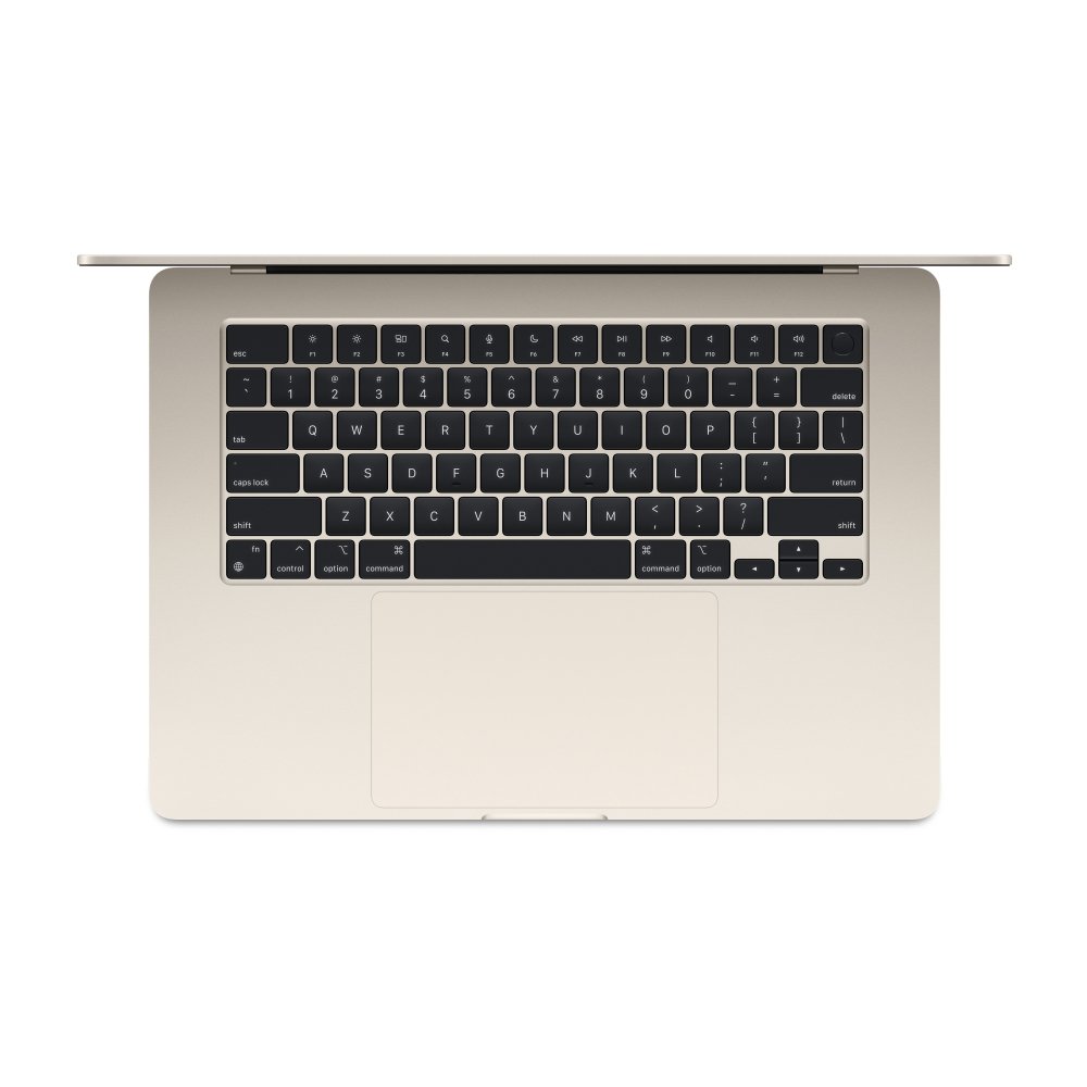 Ноутбук Apple MacBook Air 15" (M2, 2023), 8 ГБ / 512 ГБ SSD Цвет: "Сияющая звезда"