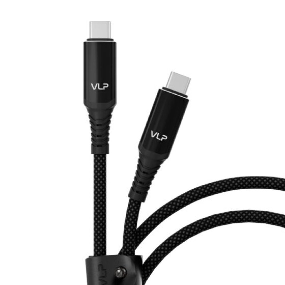 Кабель VLP Thunder Cable USB-C — USB-C, 1м. Цвет: черный