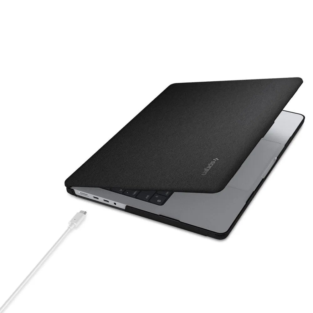 Чехол-накладка SPIGEN URBAN FIT для MacBook Pro 16". Цвет: черный