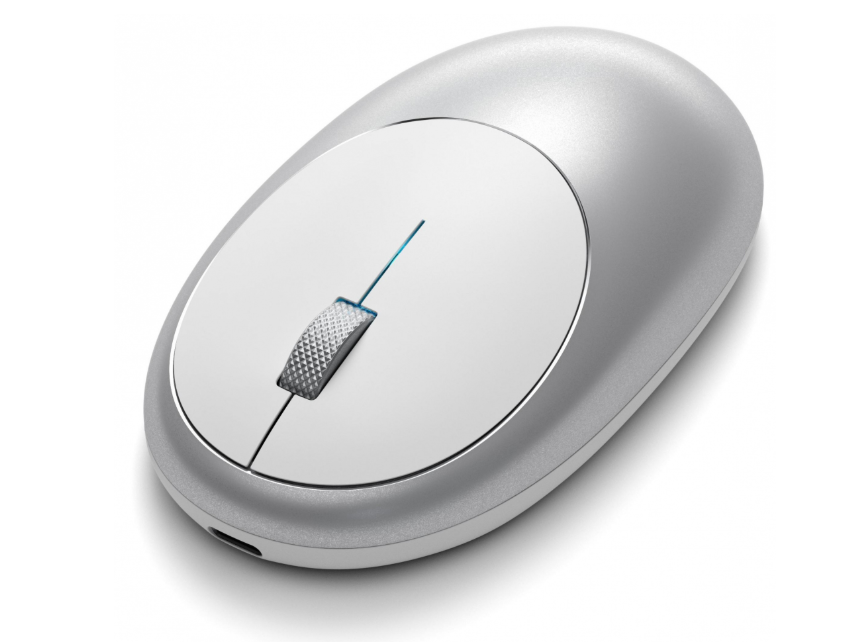 Беспроводная компьютерная мышь Satechi M1 Bluetooth Wireless Mouse. Цвет серебристый.