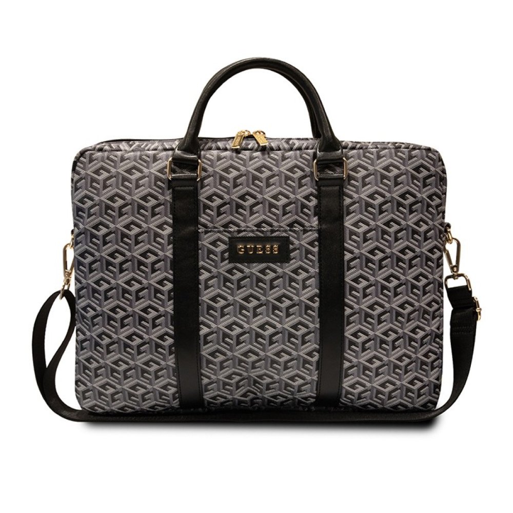 Сумка Guess для ноутбуков 15-16" G CUBE Bag. Цвет: черный