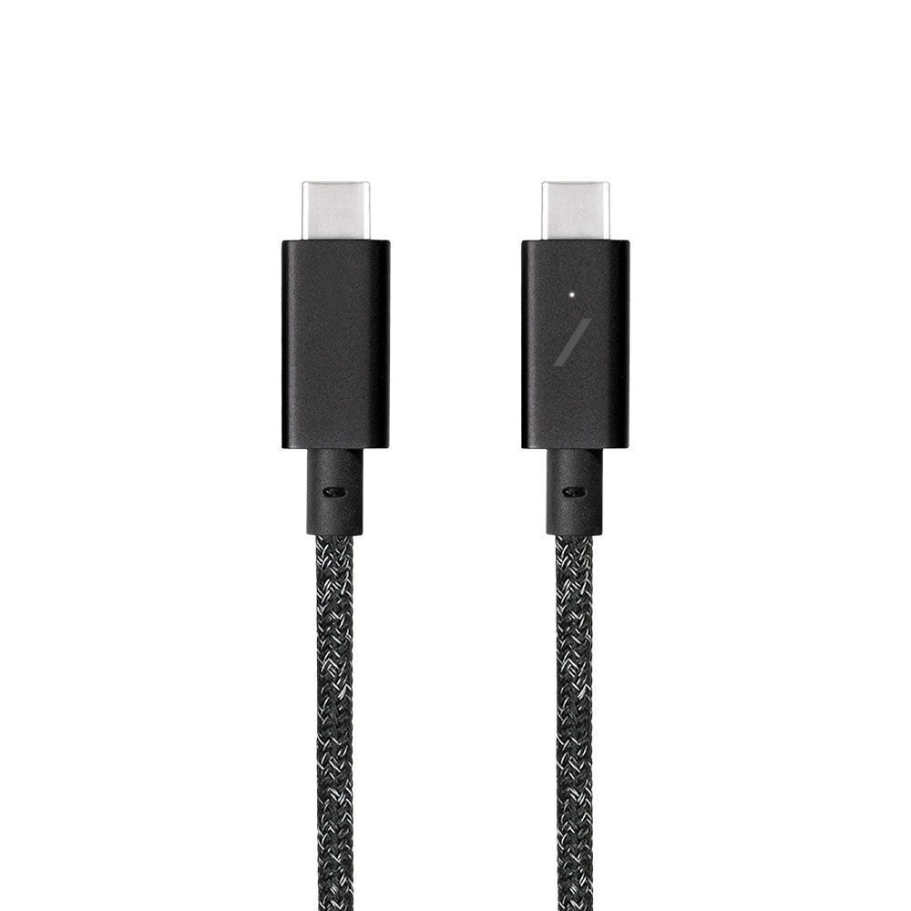 Кабель Native Union USB-C — USB-C, 100W, 2.4м. Цвет: "Серый космос"