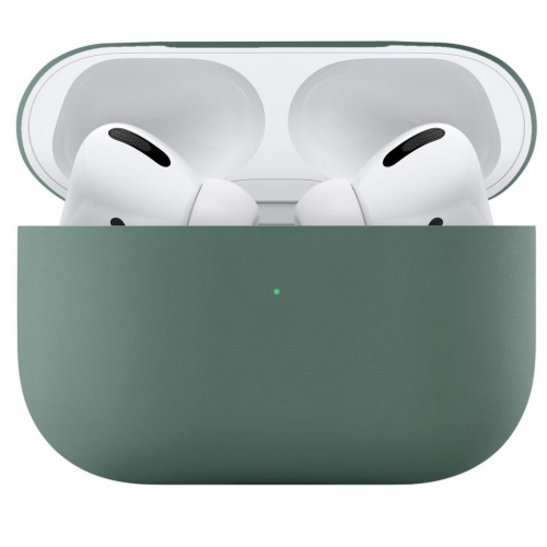 Чехол защитный Ubear для AirPods Pro, силикон. Цвет: зеленый