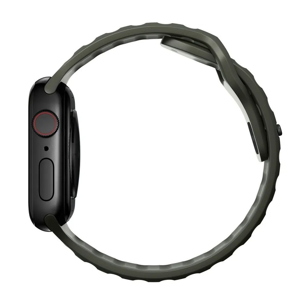 Ремешок Nomad Sport Strap M/L для Apple Watch 42/44/45/49мм. Цвет: зеленый