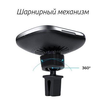 Автомобильный держатель Pitaka New MagMount Qi Car Vent