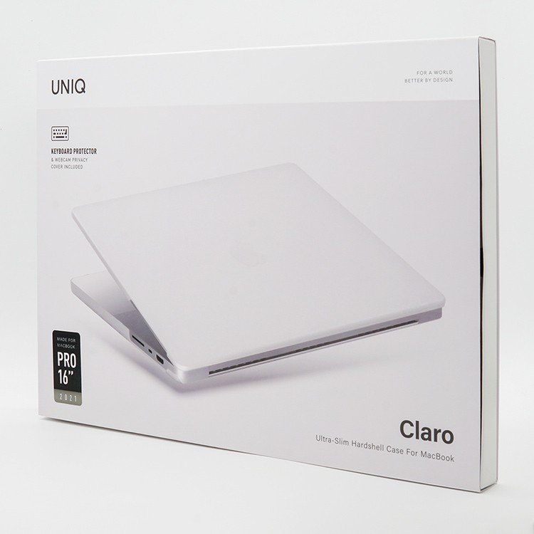 Чехол Uniq HUSK Pro Claro для MacBook Pro 16". Цвет: прозрачный