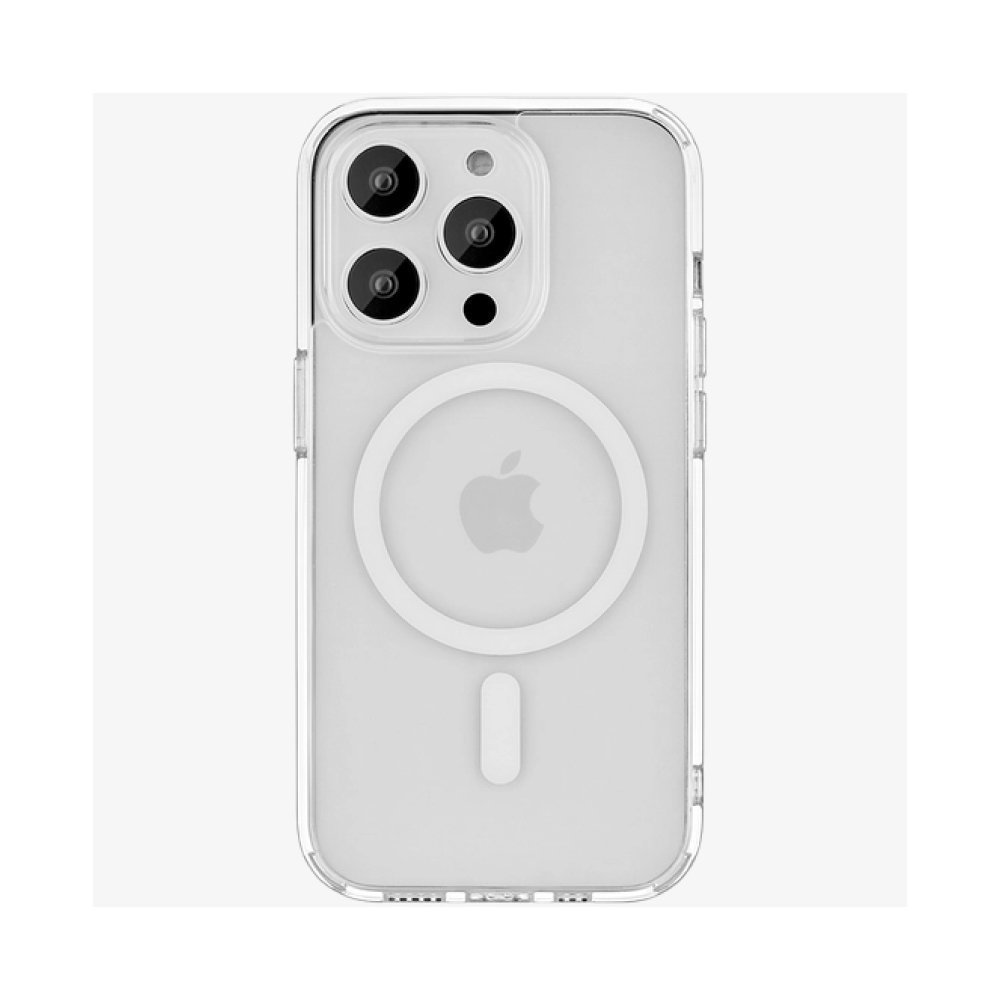 Чехол Ubear Real Mag Case для iPhone 14 Pro, усиленный. Прозрачный