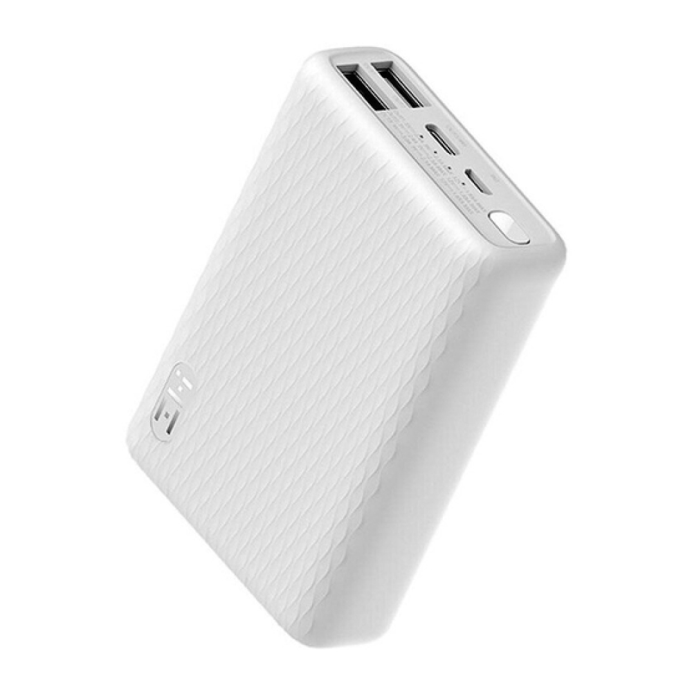 Внешний аккумулятор ZMI Power Bank 10000mAh, 22,5 Вт, 3А, QC/PD 3.0. Цвет: белый