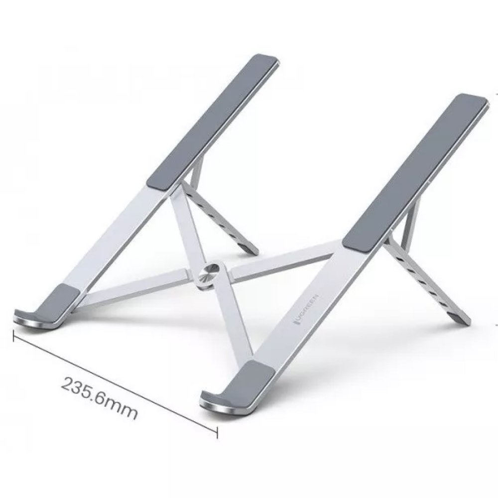 Подставка UGREEN LP451 Foldable Laptop Stand для Apple MacBook. Цвет: серебристый