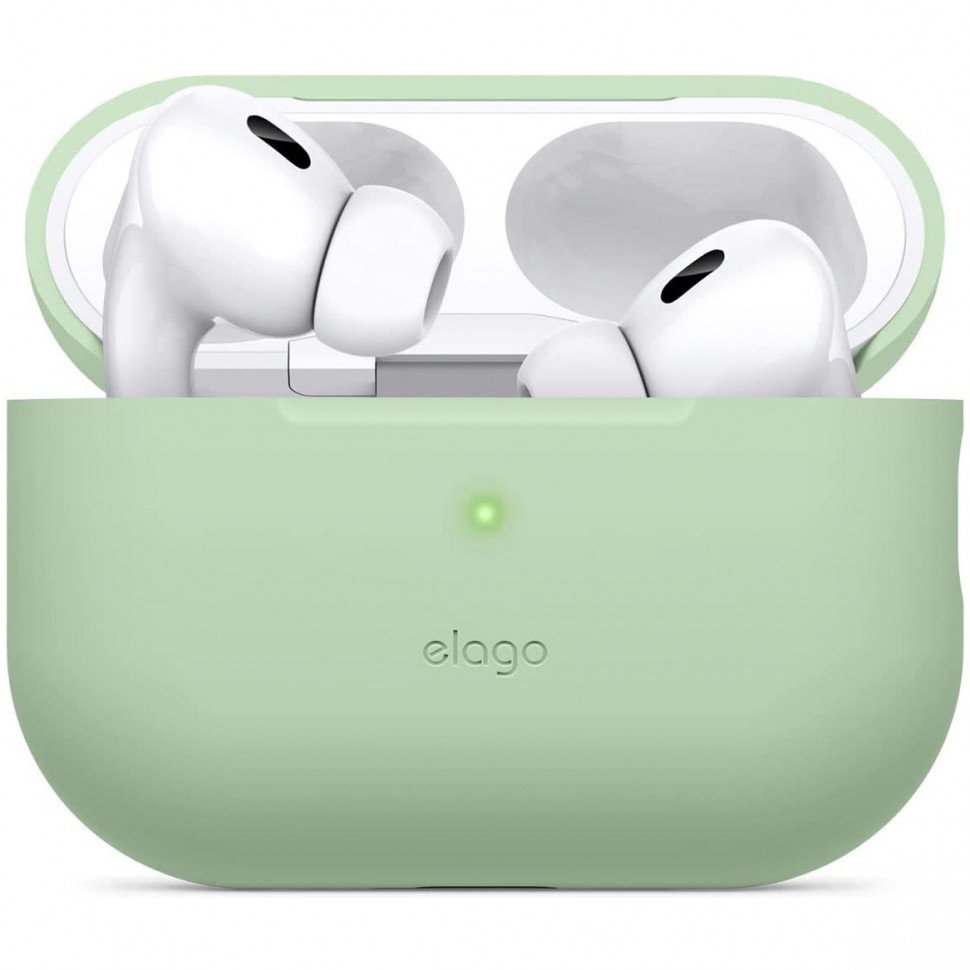 Чехол Elago Silicone case для AirPods Pro 2. Цвет: зелёный