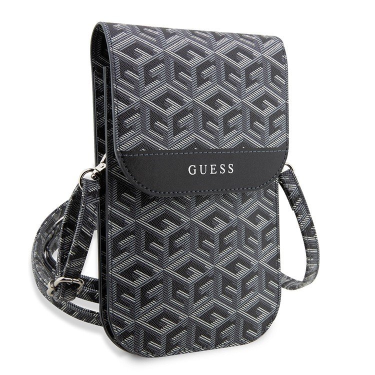 Сумка Guess Wallet Bag G CUBE для iPhone. Цвет: чёрный