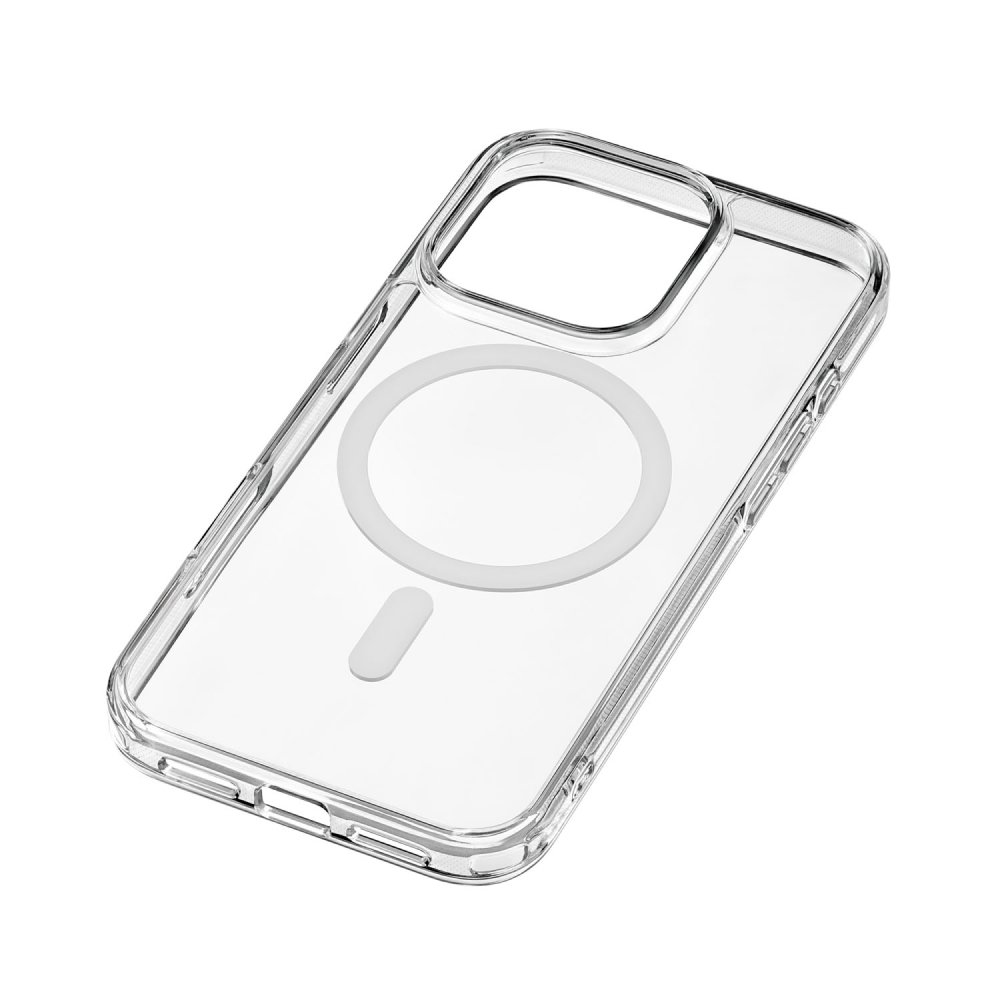 Чехол защитный uBear Real Mag Case для iPhone 16 Pro. Цвет: прозрачный