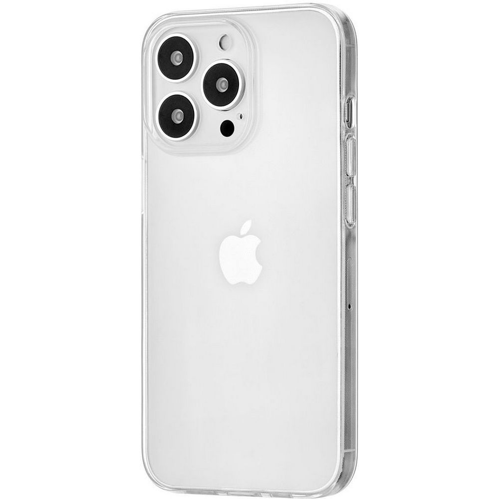 Чехол Ubear Tone Case для iPhone 13 Pro, текстурированный. Прозрачный