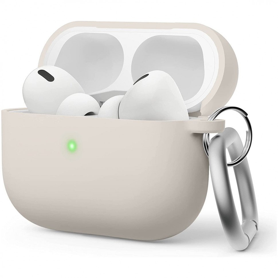 Чехол Elago Liquid Hang Case для AirPods Pro 2. Цвет: бежевый