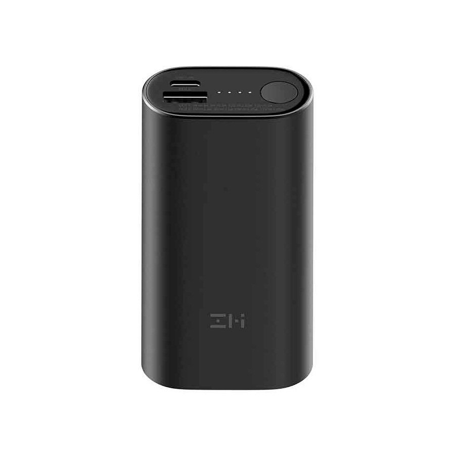 Внешний аккумулятор ZMI Power Bank 10000mAh, 30 Вт, 3А, QC/PD 3.0. Цвет: чёрный