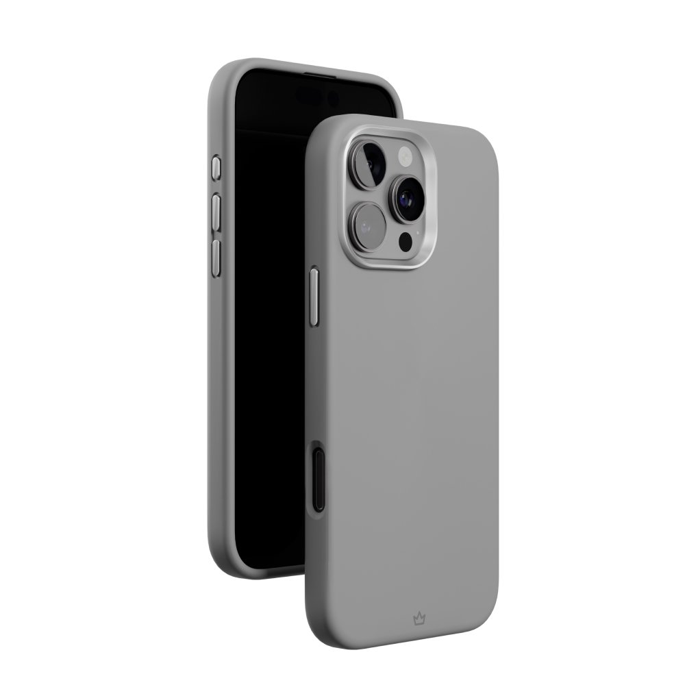 Чехол защитный vlp aster pro case с MagSafe для iPhone 16 Pro. Цвет: серый