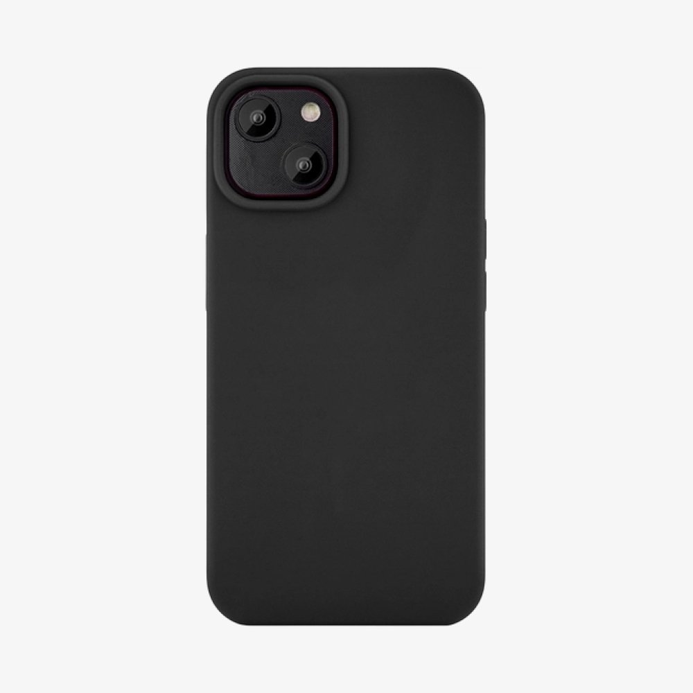 Чехол Ubear Touch Mag Case для iPhone 14, софт-тач силикон. Цвет: чёрный