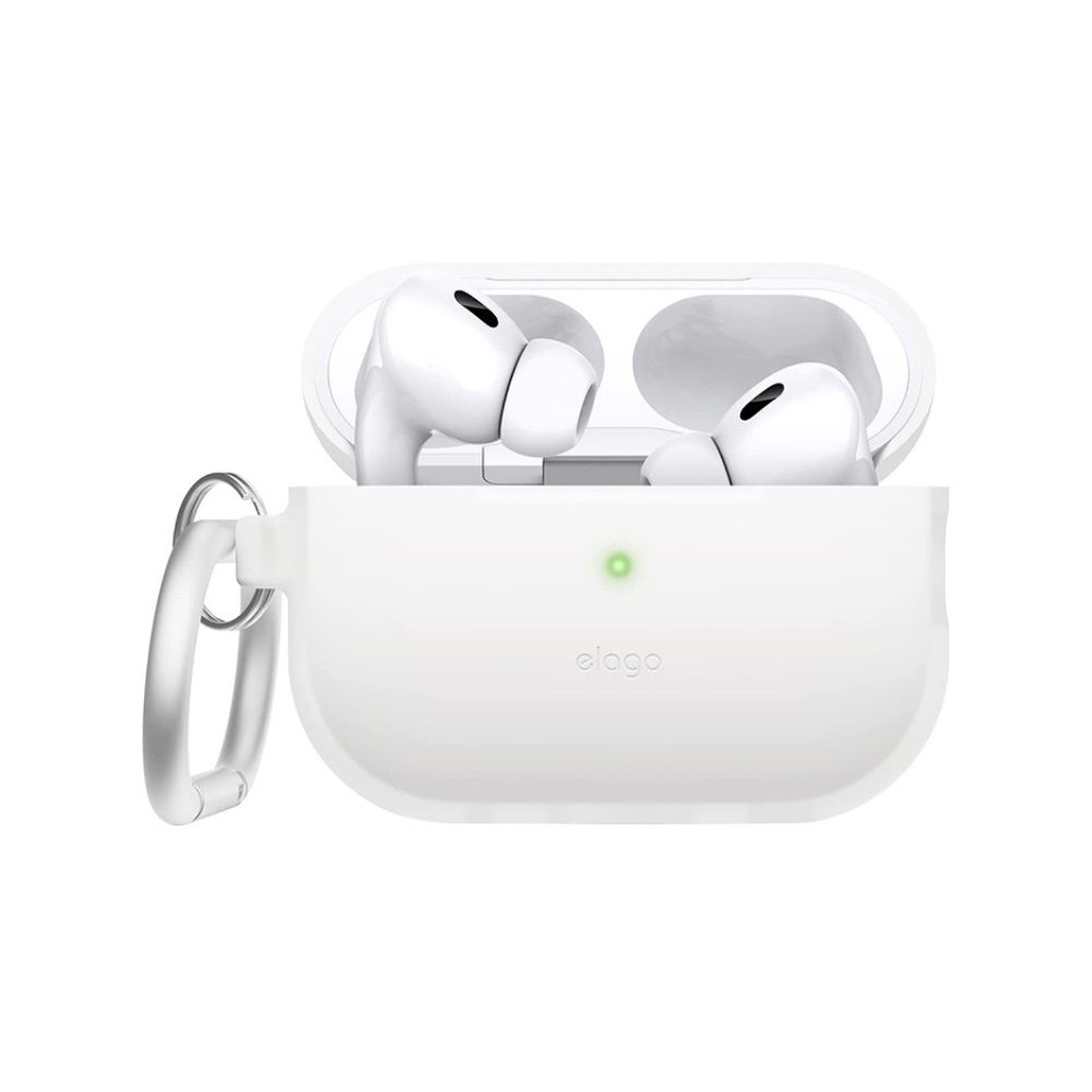 Чехол Elago Silicone Hang Case для AirPods Pro 2. Цвет: прозрачный