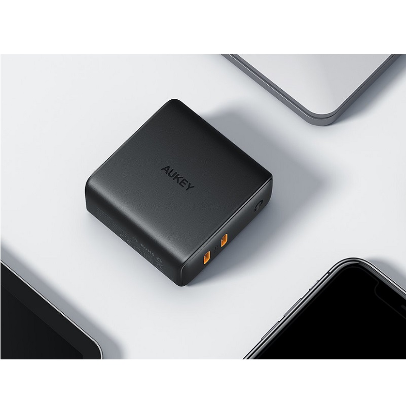 Сетевое зарядное устройство Aukey 60W 2-port USB-C