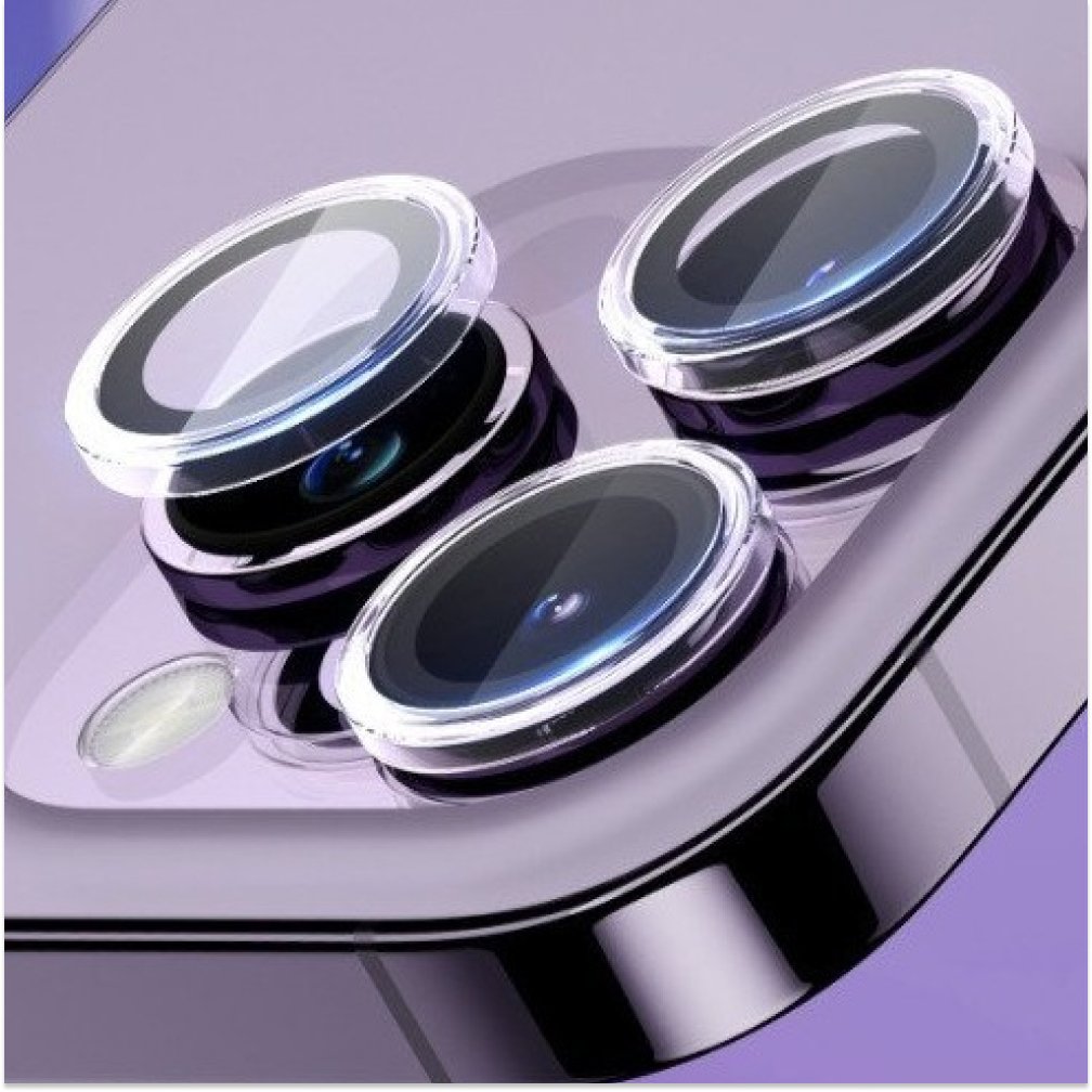 Защитное стекло BlueO Camera lens Acrylic frame д/камеры iPhone 14/14 Plus (2 шт.). Цвет: прозрачный