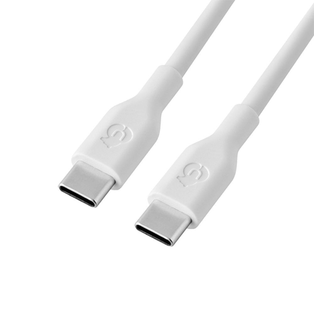 Кабель uBear Life Cable USB-C — USB-C, 100W, 2м. Цвет: белый