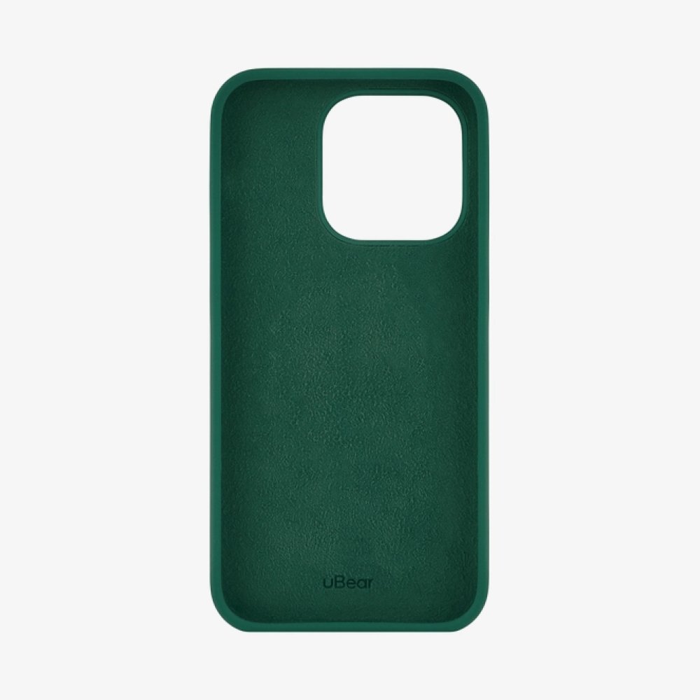 Чехол Ubear Touch Case для iPhone 14 Pro Max, софт-тач силикон. Цвет: зелёный