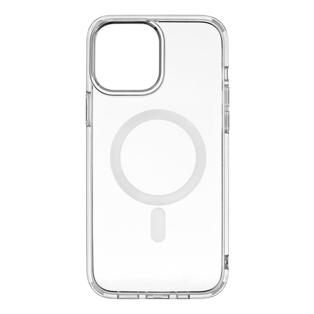 Чехол Ubear Real Mag Case для iPhone 13 Pro Max, усиленный, текстурированный. Прозрачный