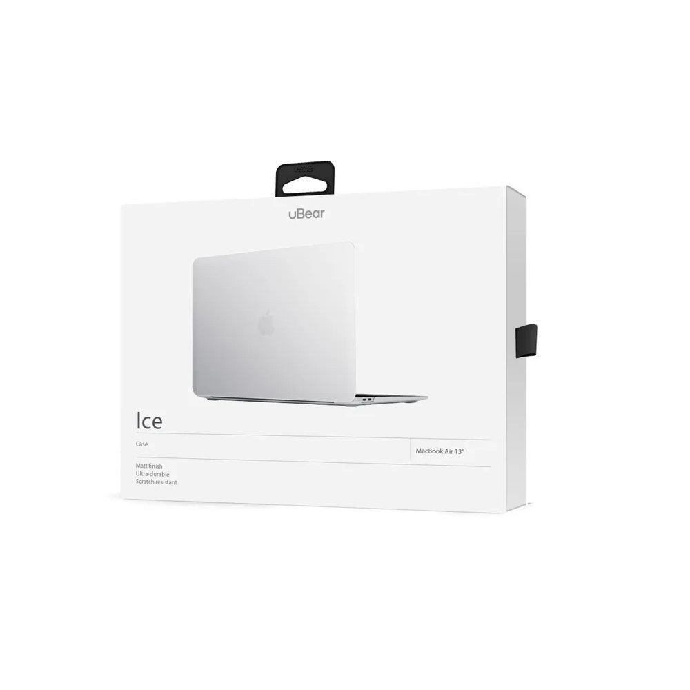 Накладка Ubear Ice Case для MacBook AIr 13" (2020). Цвет: белый