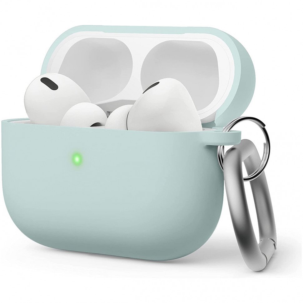 Чехол Elago Liquid Hang Case для AirPods Pro 2. Цвет: мятный