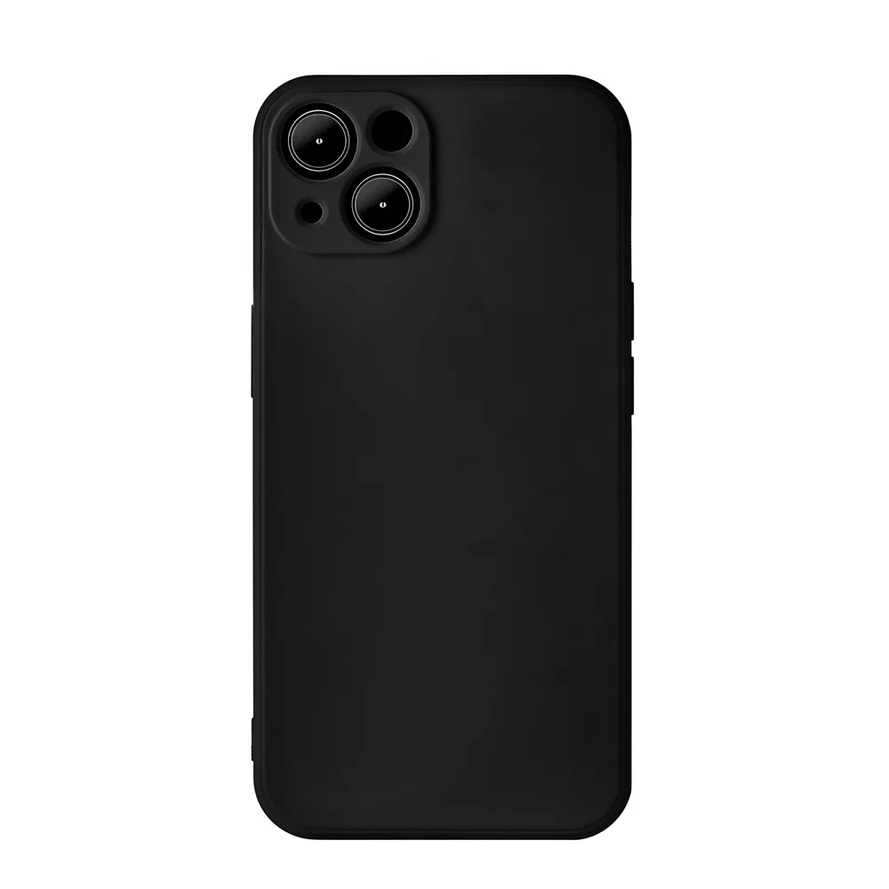 Чехол Ubear Touch Case для iPhone 13, софт-тач силикон. Цвет: чёрный